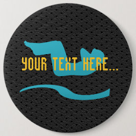 Cool Sport Gym Work Out Yoga Button