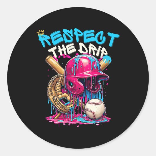 Cool Sport Sell Home Bord Drip met Sprinkles Dri Ronde Sticker (Voorkant)