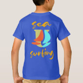 Cool Sport Surfen Windsurfen T-shirt (Achterkant)