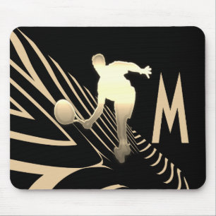 Cool Sport Tennis Logo Custom Monogram Mousepad Muismat