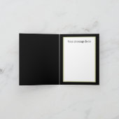 Cool sport tennisbal bericht toevoegen bedankkaart (Binnen)