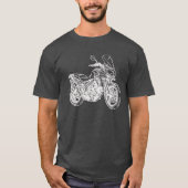 Cool Sportbike Art T-shirt (Voorkant)