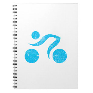 Cool Sports-design, triatlon, wielrennen, Formule Notitieboek
