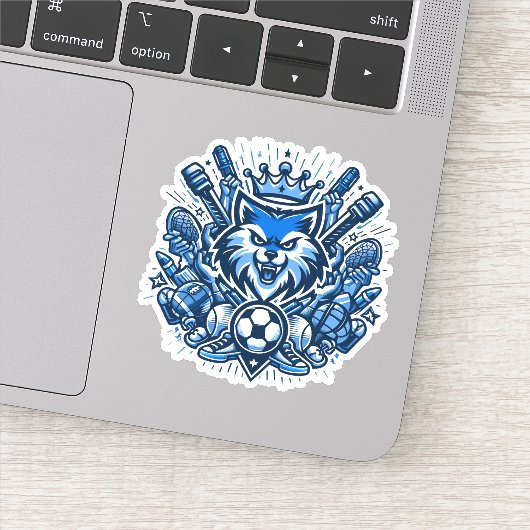 Cool Sports Liefhebbers Sticker (Detail)