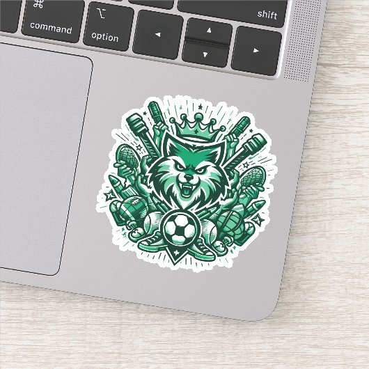 Cool Sports Liefhebbers Sticker (Detail)