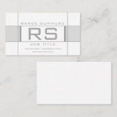 Cool Sporty Geometric Visitekaartje (Voorkant / Achterkant)