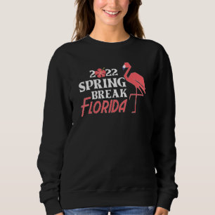 Cool Spring Break 2022 Florida Flamingo Family Mat Trui