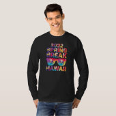 Cool Spring Break 2022 Hawaii Sunbril & Palm Tr T-shirt (Voorkant volledig)
