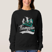 Cool Springfeest Trampoline Springstok Trui (Voorkant)