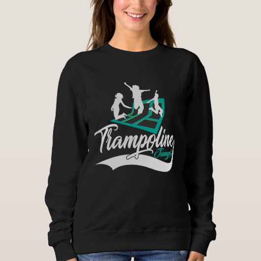 Cool Springfeest Trampoline Springstok Trui (Voorkant)