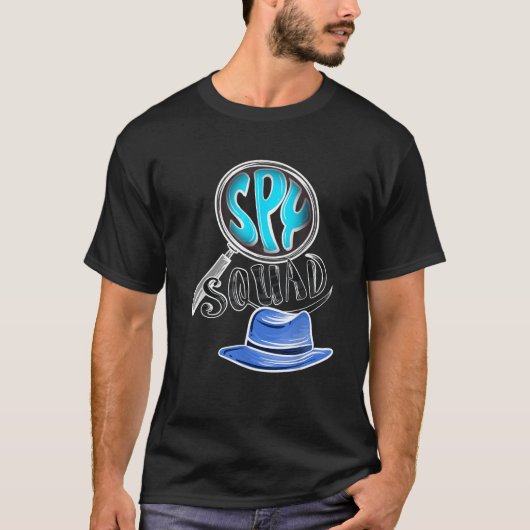 Cool Spy Squad Kinder Funny Secret Agent Groep Kin T-shirt (Voorkant)