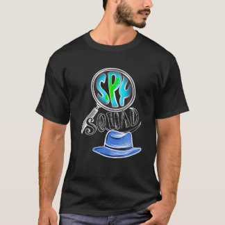 Cool Spy Squad Kinder Funny Secret Agent Groep Kin T-shirt