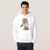 Cool Spy Squad Kinder Funny Secret Agent Group C Hoodie (Voorkant volledig)