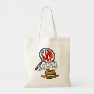 Cool Spy Squad Kinder Funny Secret Agent Group C Tote Bag