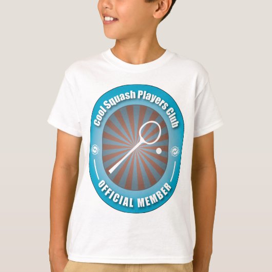 Cool Squash Players Club T-shirt (Voorkant)