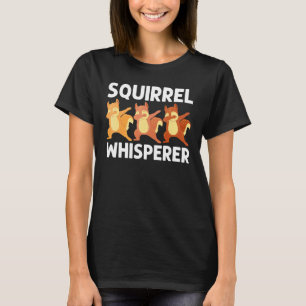 Cool Squirrel Art voor Mannen Chipmunk Prairie F T-shirt
