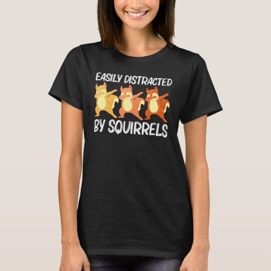 Cool Squirrel Art voor Mannen Chipmunk Prairie F T-shirt (Voorkant)