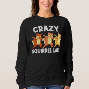 Cool Squirrel Art voor vrouwelijke mama Chipmunk P Trui