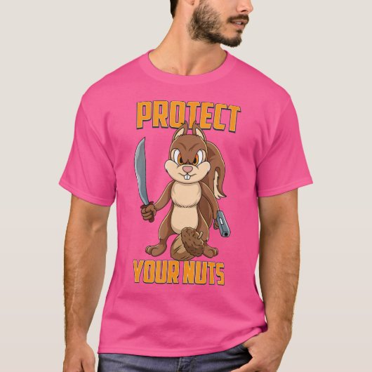 Cool Squirrel bescherm je Nuts Squirrel Hunters G T-shirt (Voorkant)