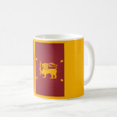Cool Sri Lanka Flag Koffiemok (Voorkant rechts)
