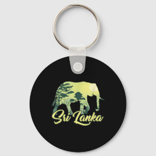 Cool Sri Lankaans strand Tropisch eiland Zomer Vac Sleutelhanger
