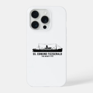 Cool SS Edmund Fitzgerald Mighty Fitz Grote Meren iPhone 15 Pro Case