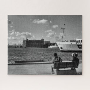 Cool, stadfoto van de levensstijl in Istanbul Legpuzzel