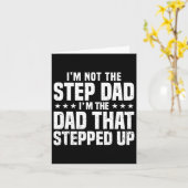 Cool Stap Up Papa Voor Mannen Vader Wereld#39; s B Kaart (Gele Bloem)