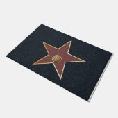 Cool Star Doormat, cadeau voor Man Deurmat (Schuin)