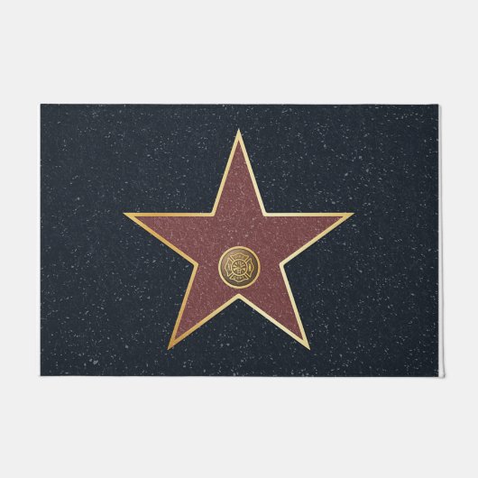 Cool Star Doormat, cadeau voor Man Deurmat (Voorkant)