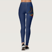 Cool State of Pennsylvania Flag Mode Leggings (Achterkant)