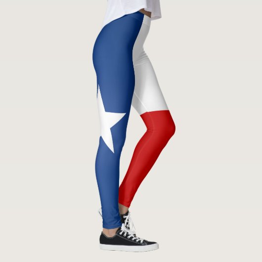 Cool State of Texas Flag Mode Leggings (Rechts)