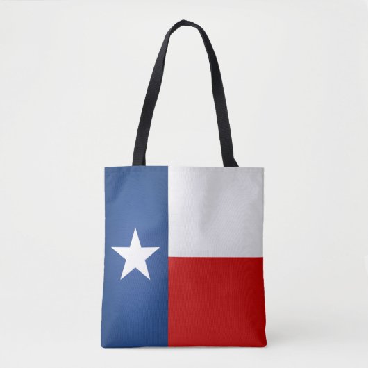 Cool State of Texas Flag Mode Tote Bag (Voorkant)