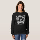 Cool Statement Automobile Mechanic Driver Car Trui (Voorkant volledig)