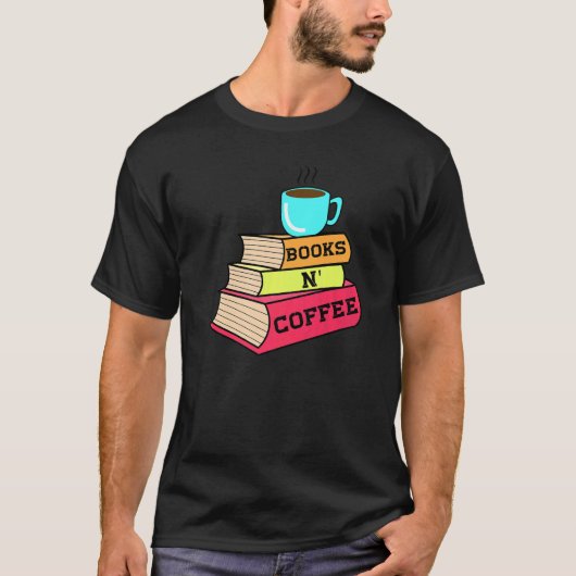 Cool Statement Koffiekopje Drinker Latte Macchiato T-shirt (Voorkant)