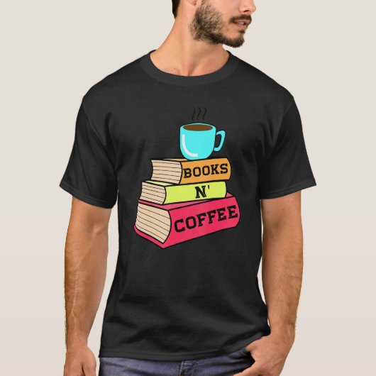 Cool Statement Koffiekopje Drinker Latte Macchiato T-shirt (Voorkant)
