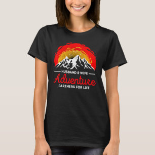 Cool statement Valentijnsdag paar in liefde deel T-shirt