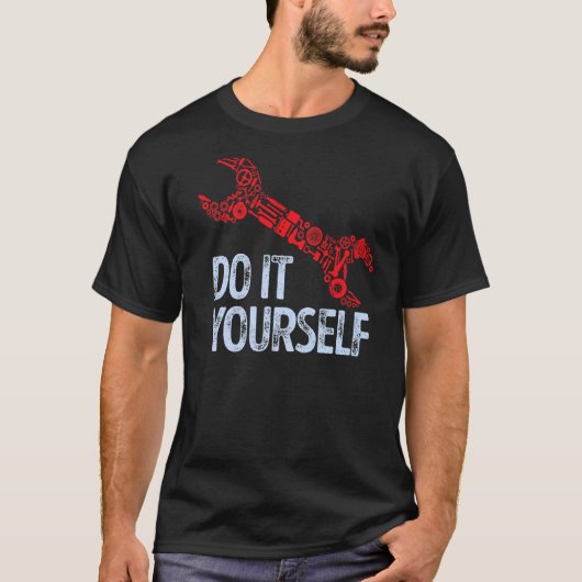 Cool Statement Werntool Automobielautomaat Auto-me T-shirt (Voorkant)