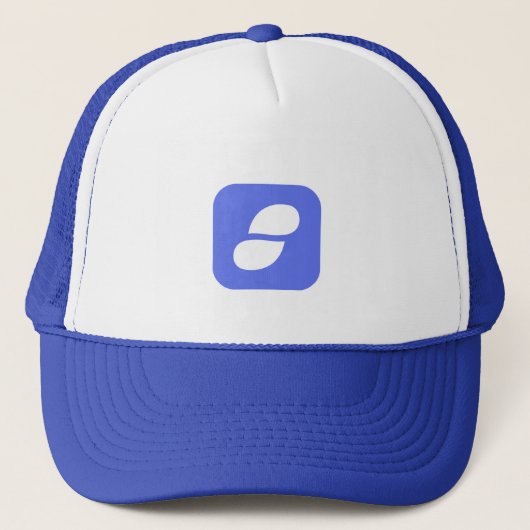 Cool Status Cryptocurrency Coin Sign. Trucker Pet (Voorkant)