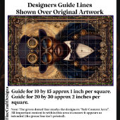 Cool Steampunk Afro-Amerikaans Man CM6 Decoupage Tissuepapier