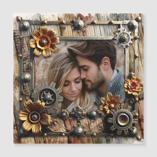 Cool Steampunk Gepersonaliseerde Foto (Voorkant)