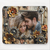 Cool Steampunk Gepersonaliseerde Foto Muismat (Voorkant)
