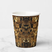 Cool Steampunk-ontwerp Papieren Bekers (Links)