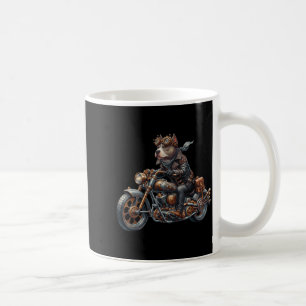 Cool Steampunk Tbull Biker Vintage Motorfiets Hond Koffiemok
