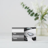 Cool Steel Mobile — Visitekaartje voor automatisch (Staand voorkant)