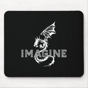 Cool Stel je Tattoo Dragon voor Muismat