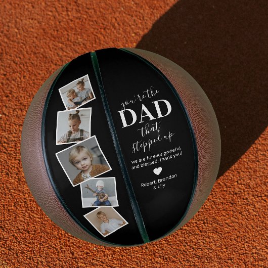 Cool Stepdad Vaderdag Photo Basketball Basketbal