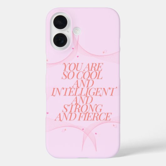 Cool, sterk, fel, meisje baas, Inspirerend Case-Mate iPhone Case (Achterkant)
