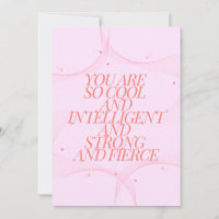 Cool, sterk, fel, meisje baas, Inspirerend