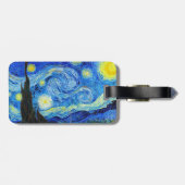 Cool Sterrennacht Vincent Van Gogh schilderij Bagagelabel (Achterkant horizontaal)